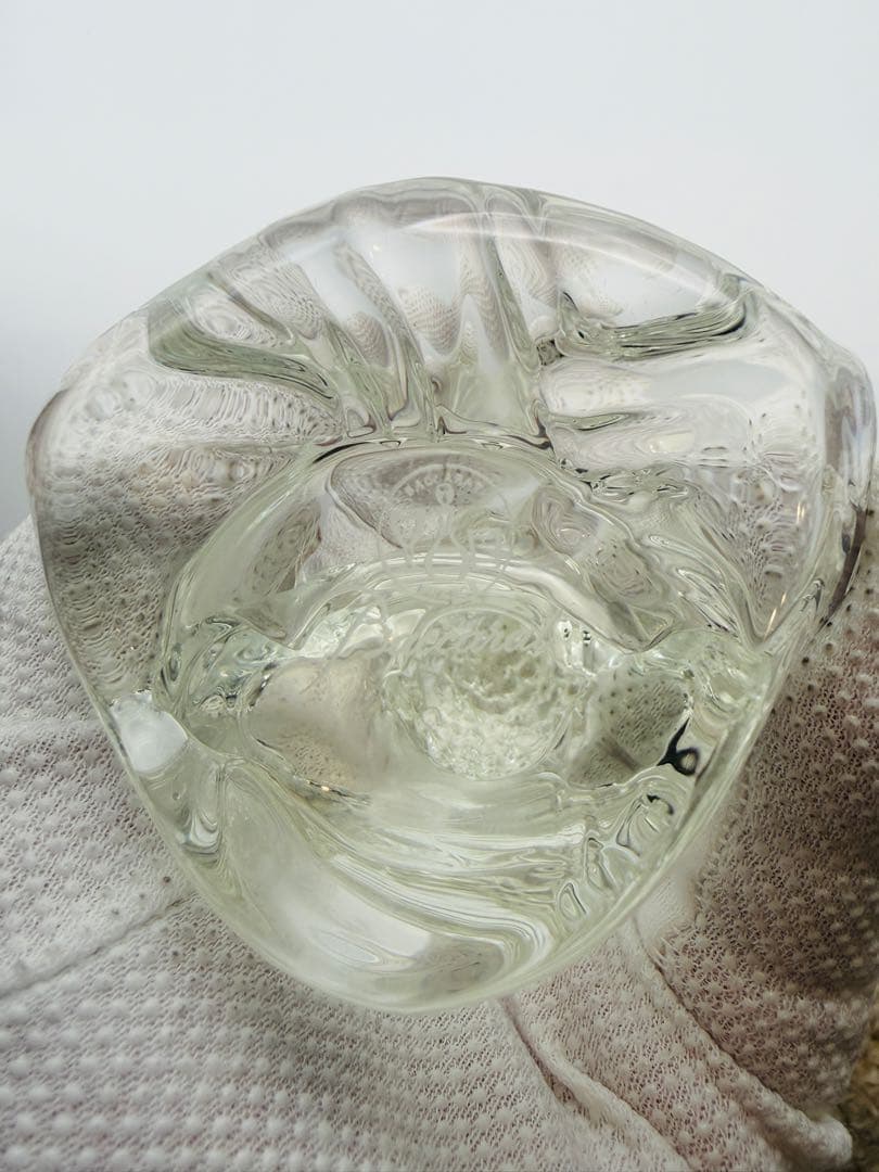 バカラ クリスタル仏陀 プレート付 箱・紙袋付 美品