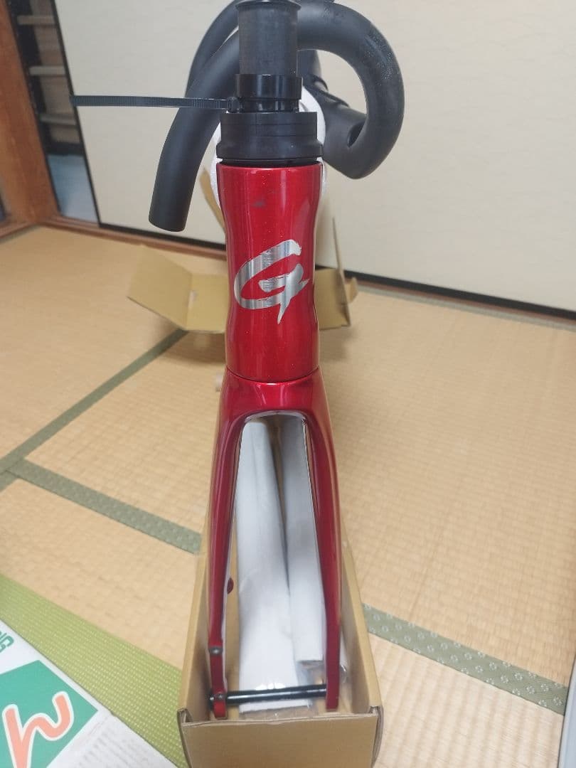 GUSTO Ranger ロードバイクフレーム（ステム一体型ハンドルセット）