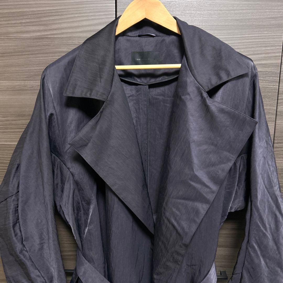 junhashimoto NYLON LONG COAT ネイビー サイズ5
