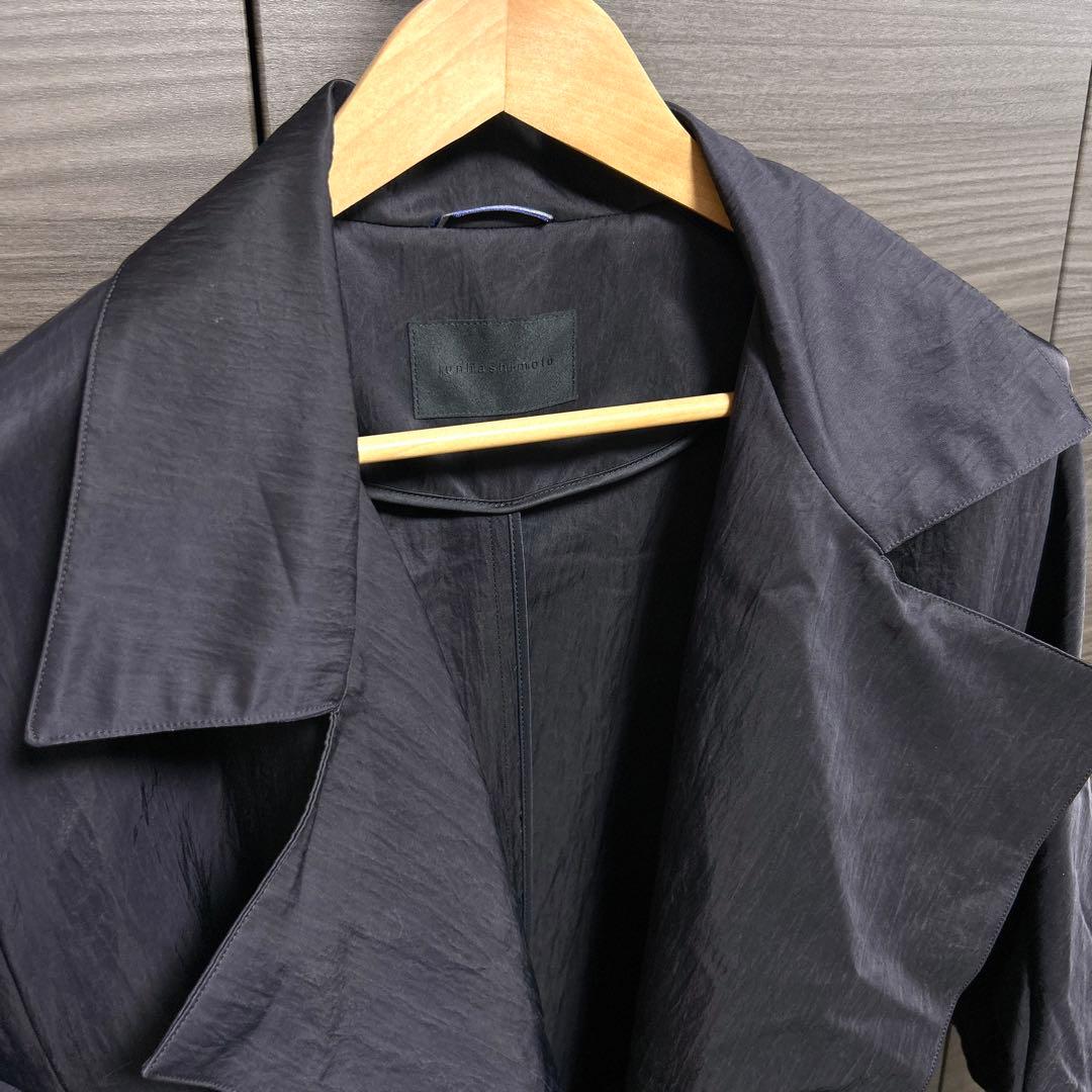 junhashimoto NYLON LONG COAT ネイビー サイズ5