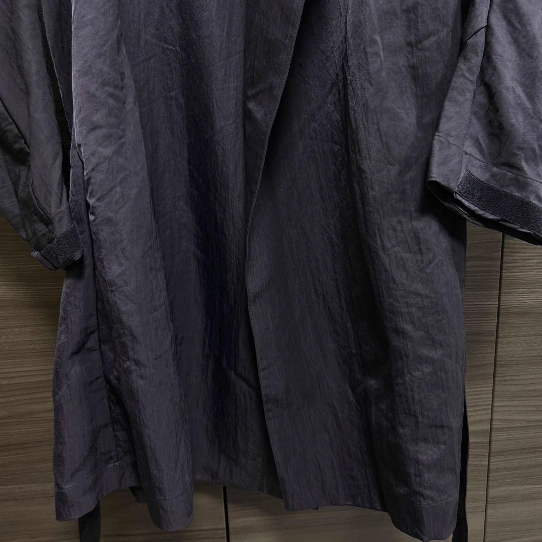 junhashimoto NYLON LONG COAT ネイビー サイズ5