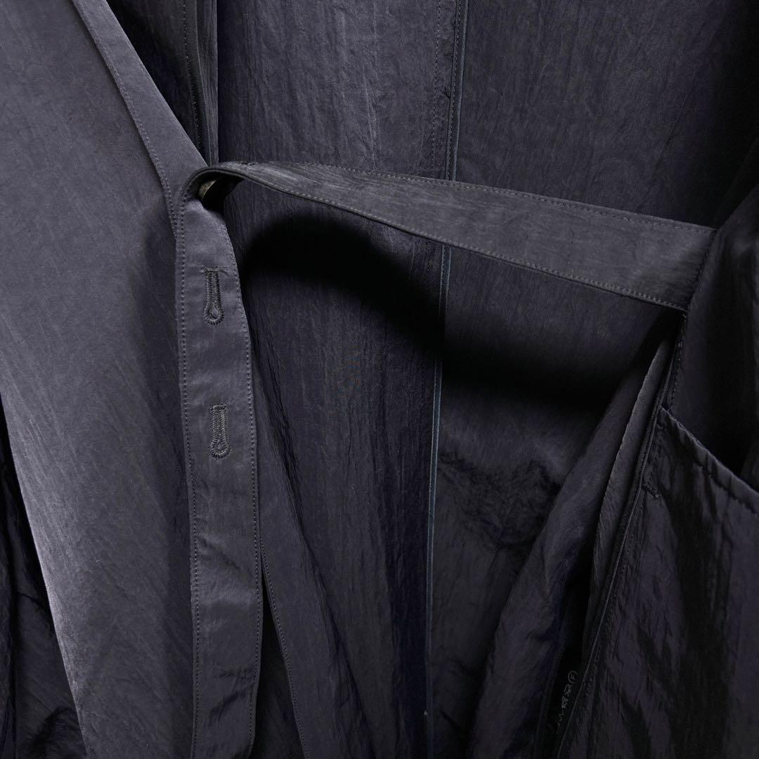 junhashimoto NYLON LONG COAT ネイビー サイズ5
