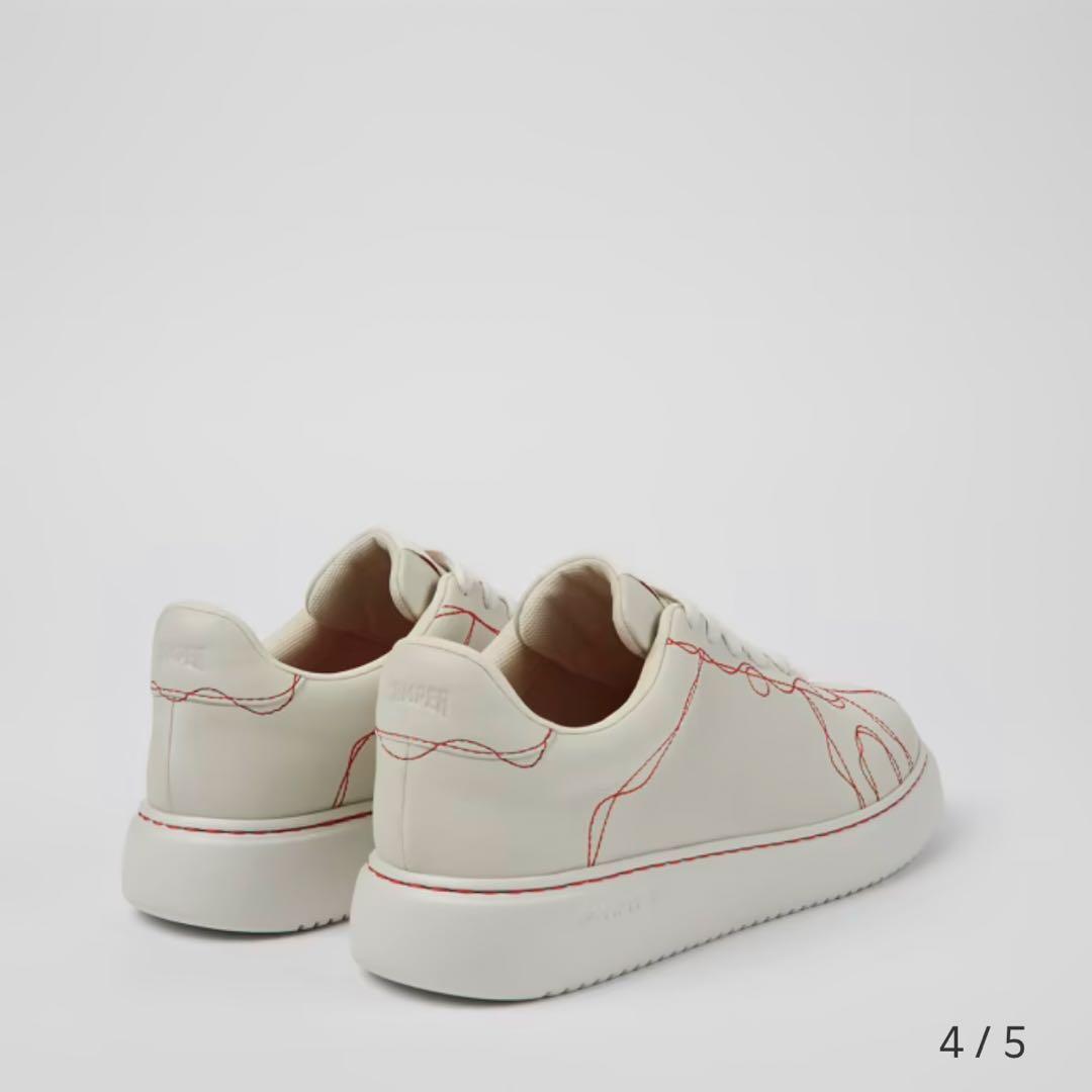 【23.5〜24】CAMPER TWINS レザースニーカー
