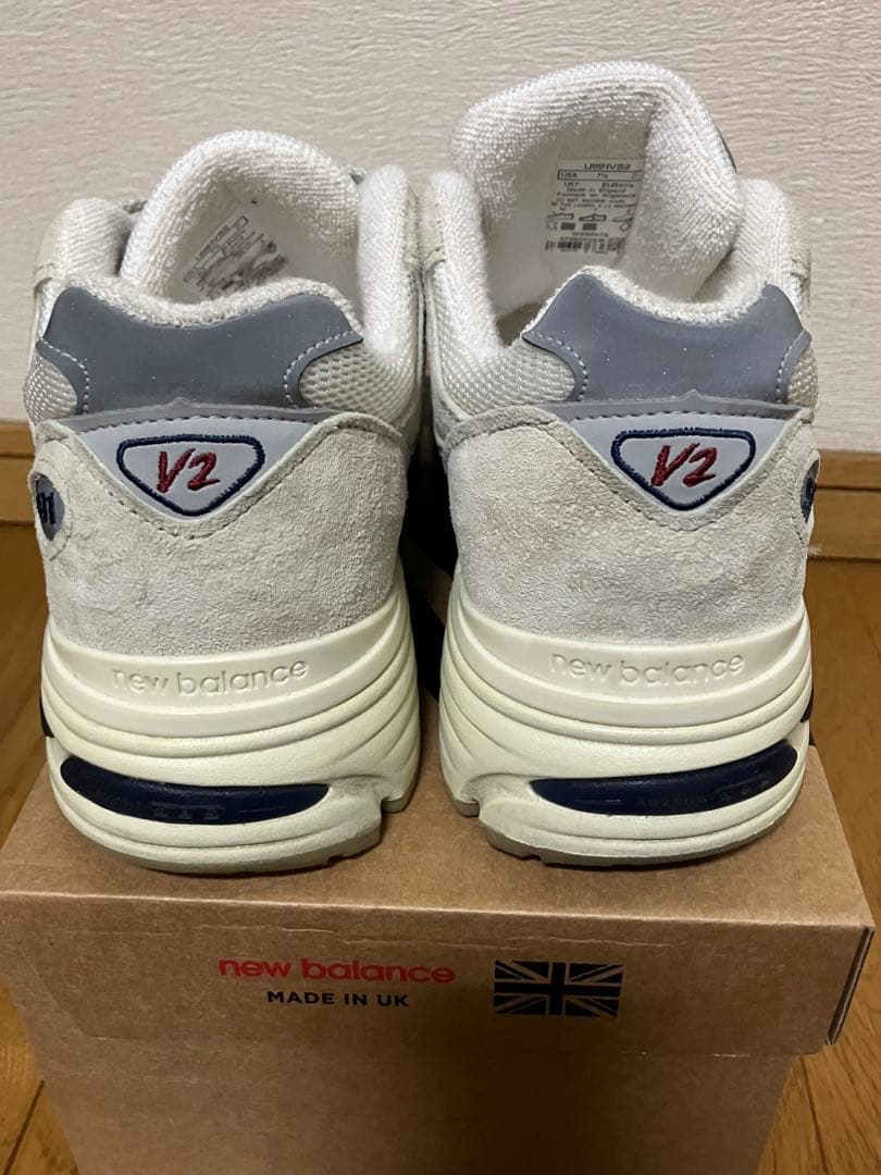 靴 New Balance 991V2 \"Vintage Sport\" 25.5