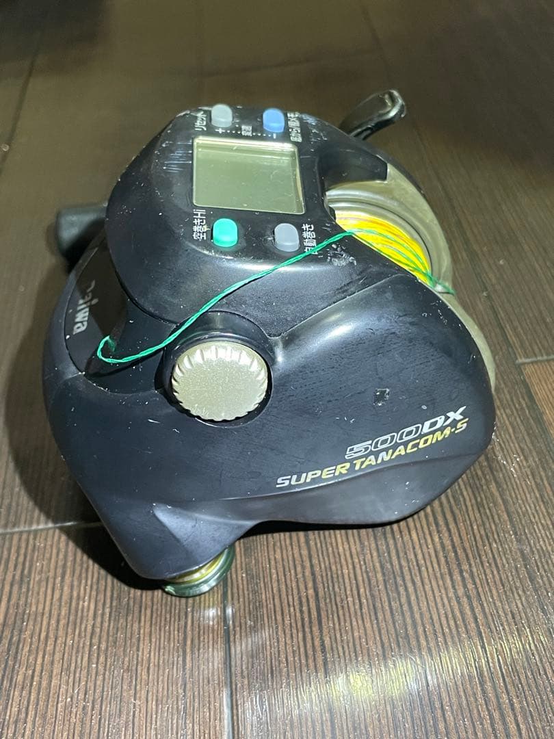 電動リール デジタル表示 カラフルライン