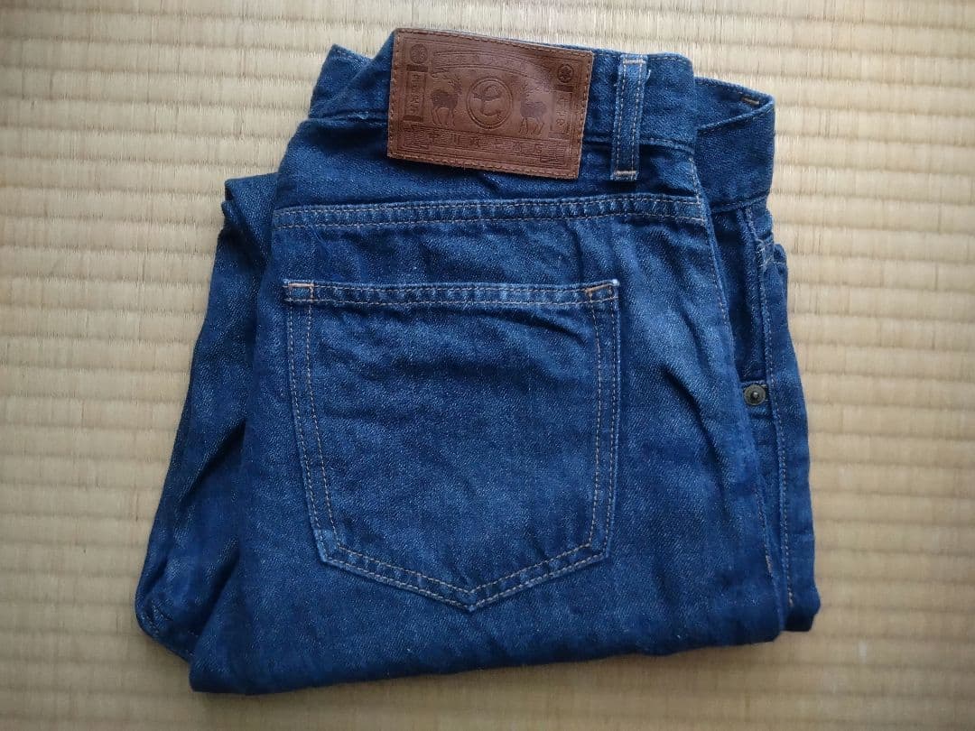中川政七商店　 麻デニムパンツ　M　インディゴ