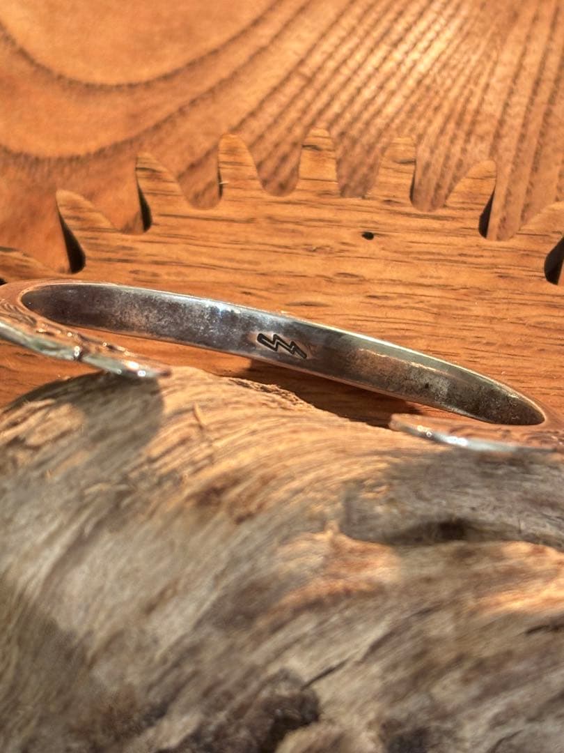 silver dollar craft バングル