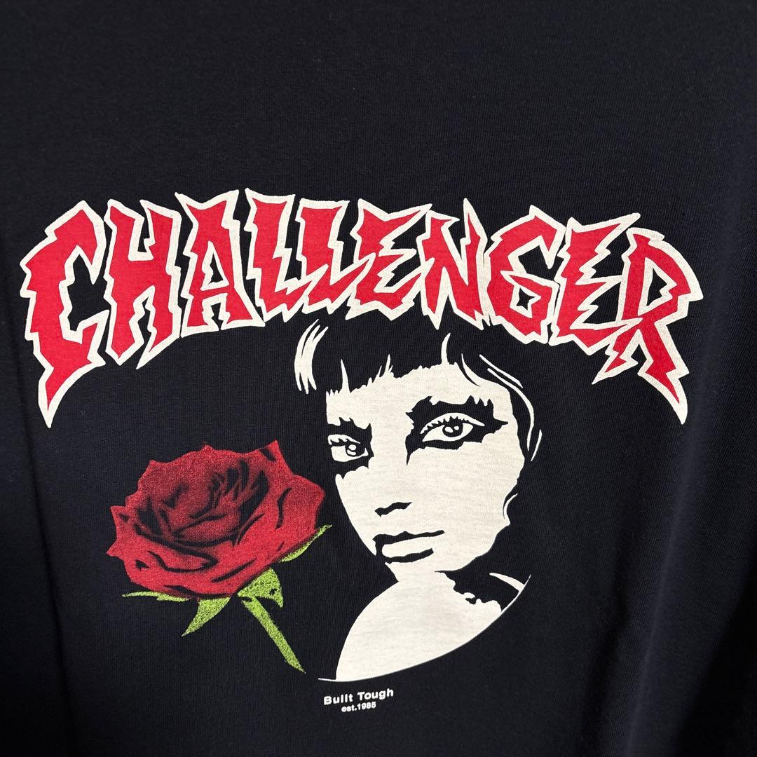 トップス CHALLENGER ROSE GIRL LS tee m