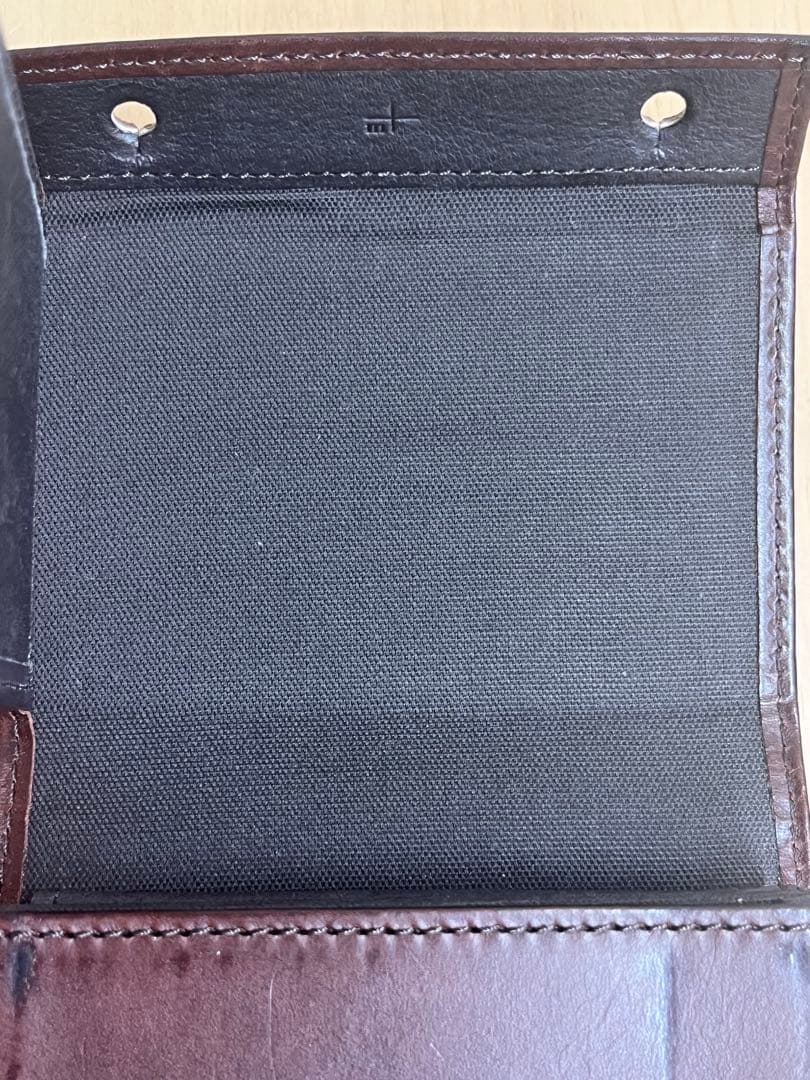 m+ ミッレフォリエ　タバコチョコ　三つ折り財布
