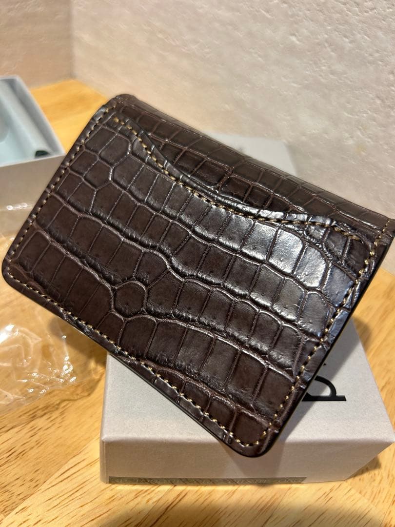 ちある様　新品WILDSWANS タング　クロコ×ブッテーロ