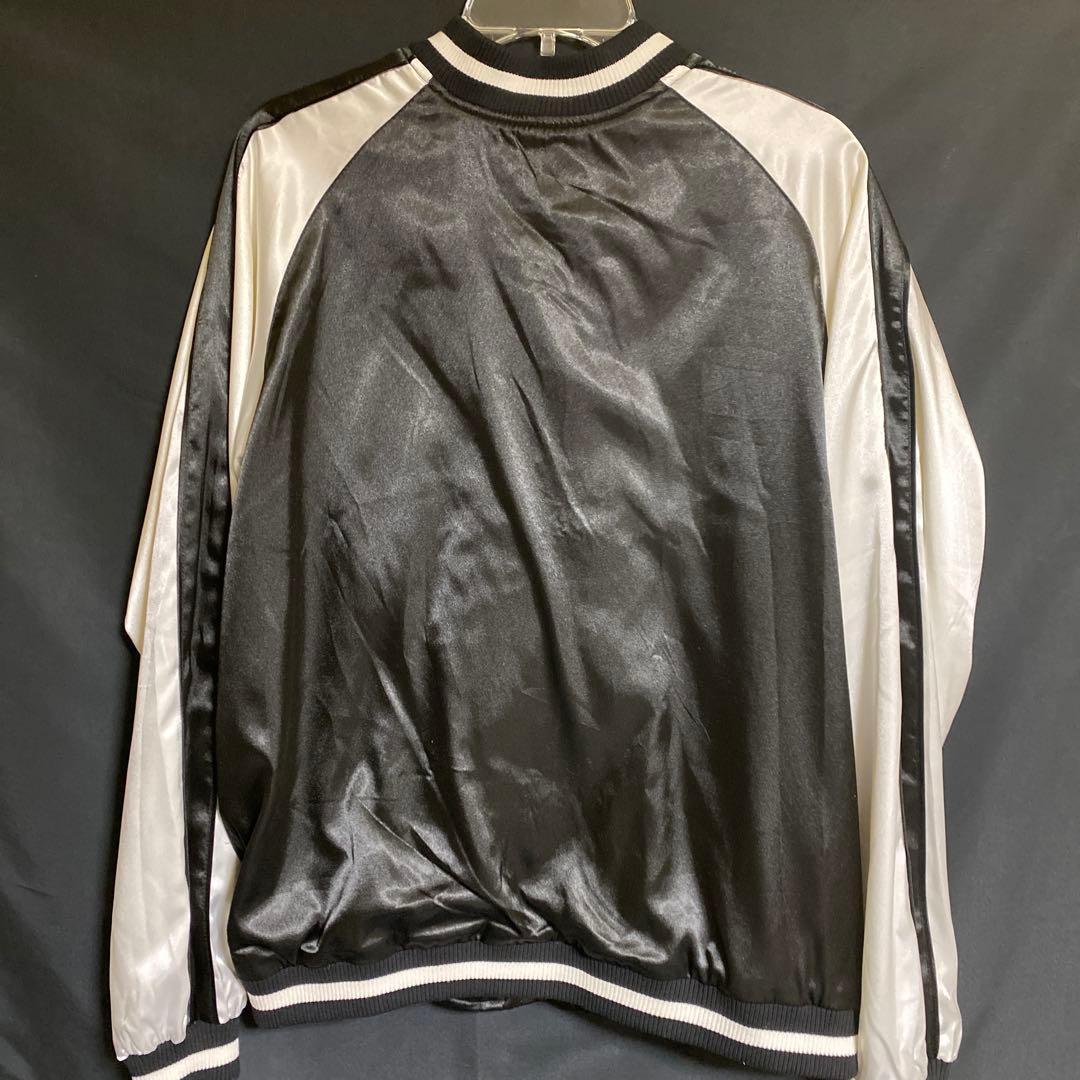 【新品未使用タグ付】　花旅楽団　別珍　スカジャン　サテン　XL