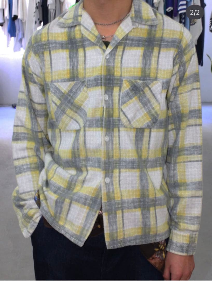 PENNEY’S 50s プリント ネルシャツ ヴィンシャツ ヴィンテージ