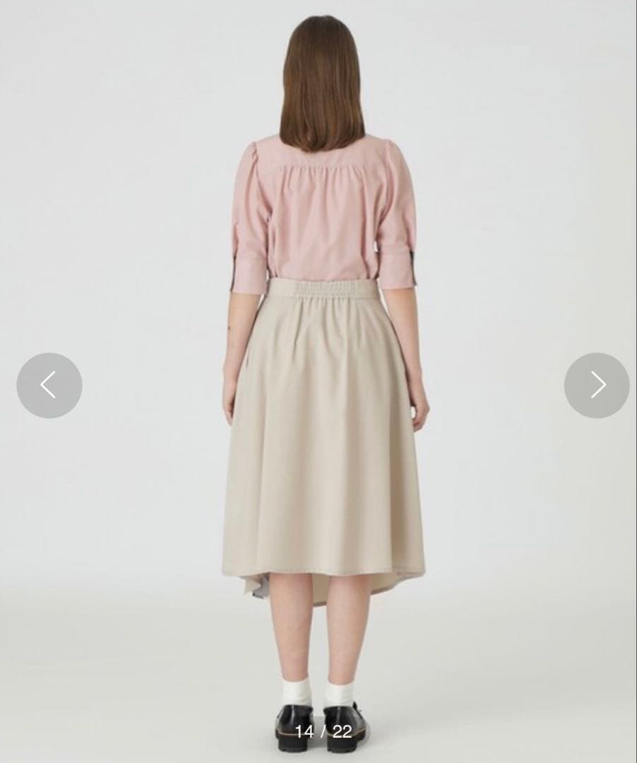 新品タグ付40サイズ♡バーバリーブルーレーベル クレストブリッジ　フレアスカート