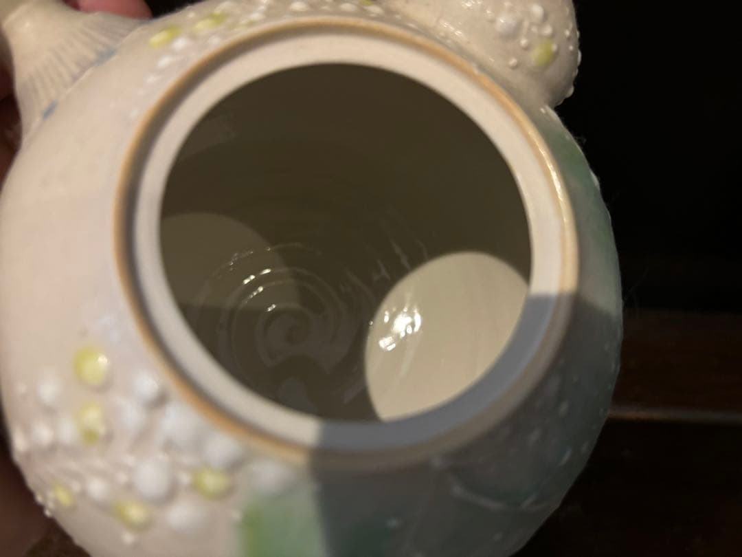 408:のぐちみか　ミモザ　ポット 急須