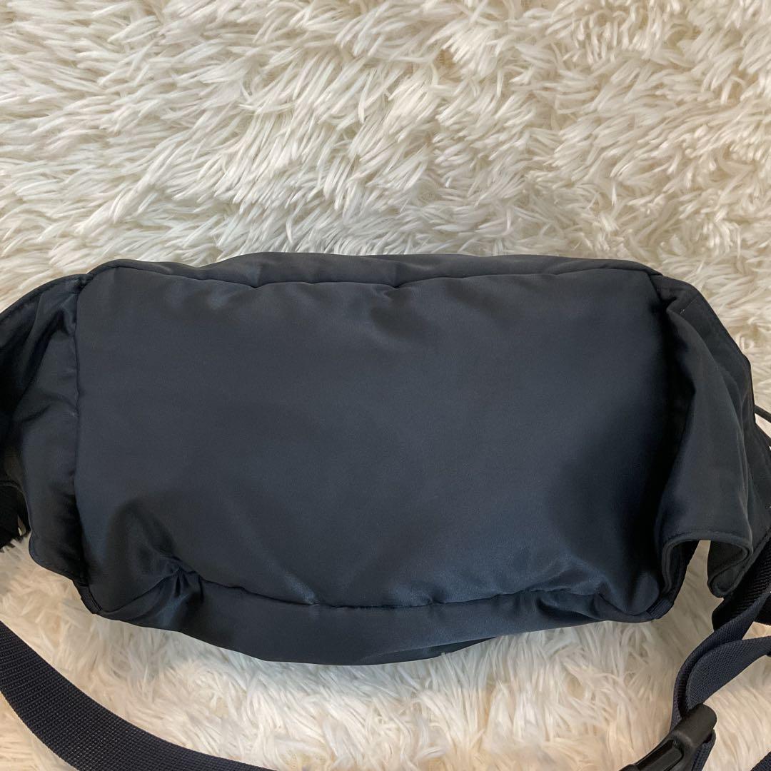 美品♪HEAD PORTER ヘッドポーター ウエスト ボディバッグ ネイビー