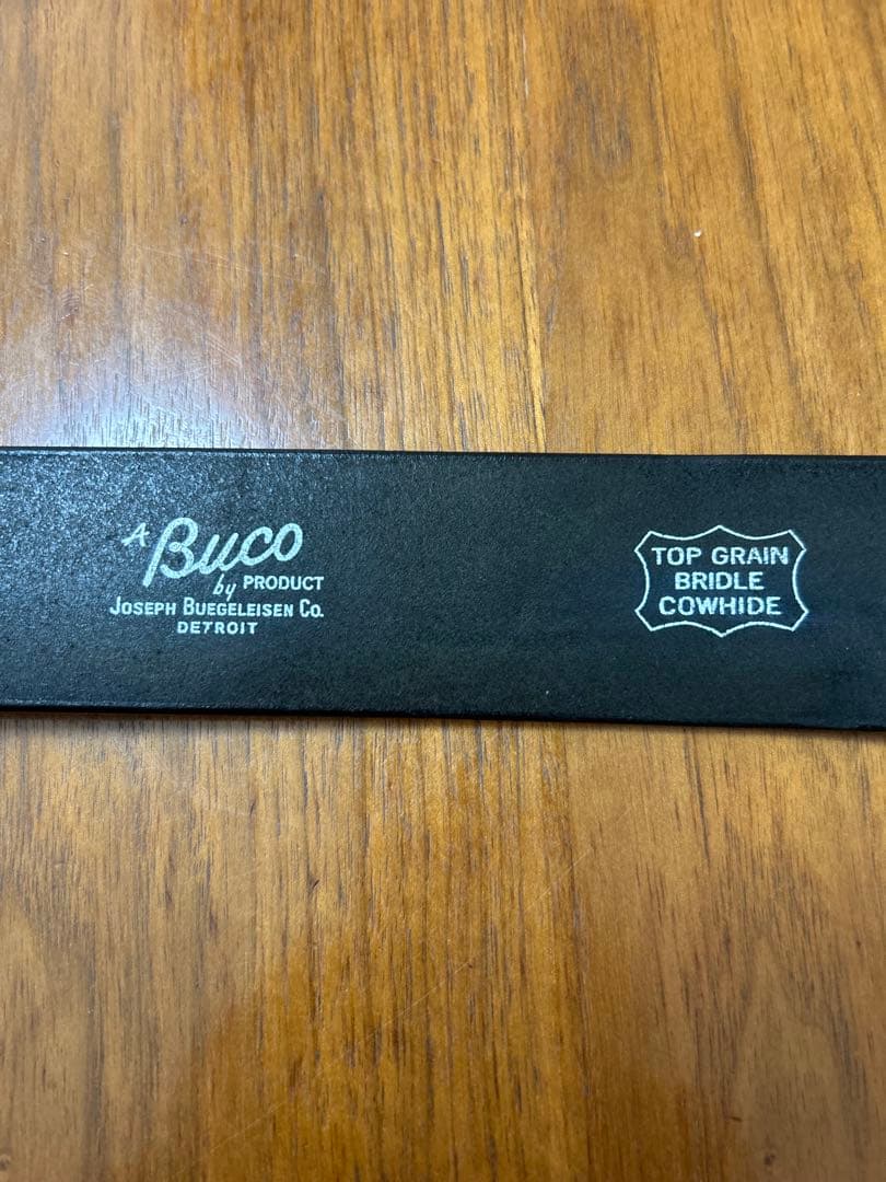 最終値下げ‼️ BUCO GARISONBELT ベルトブコ　リアルマッコイズ