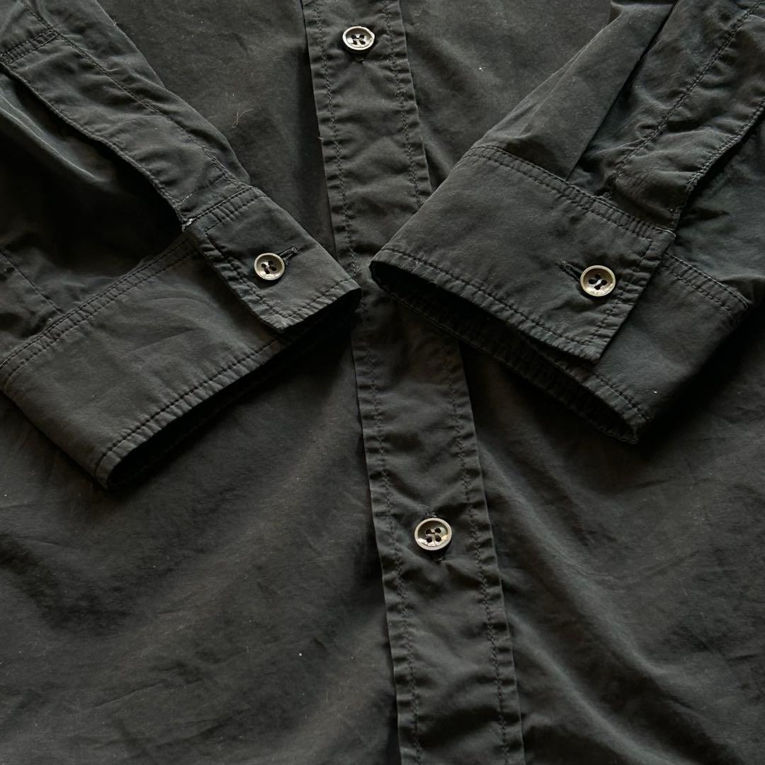Maison Margiela 10 マルジェラ4ステッチ 黒シャツ 40