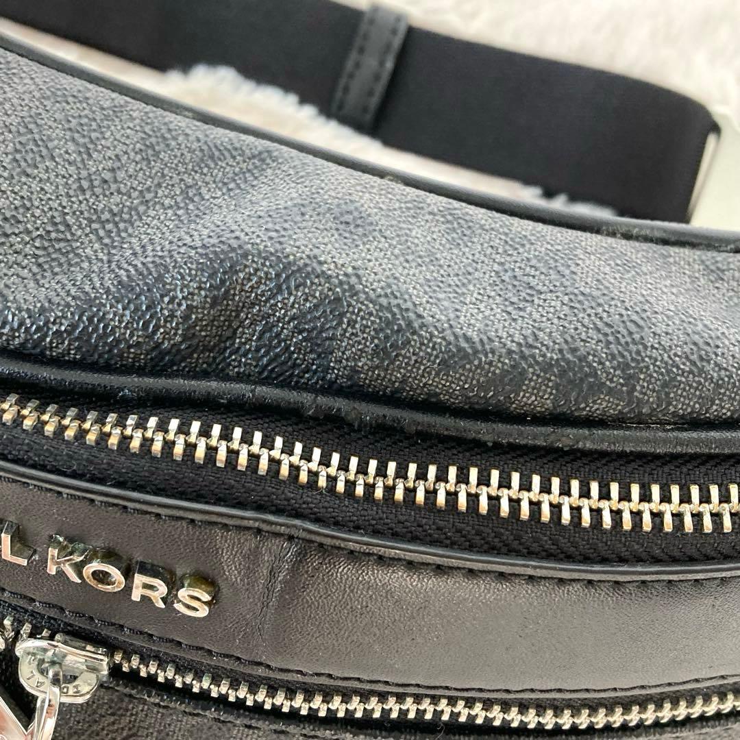 【美品】マイケルコース ケンリー シグネチャー ウエスト ボディバッグ メンズ