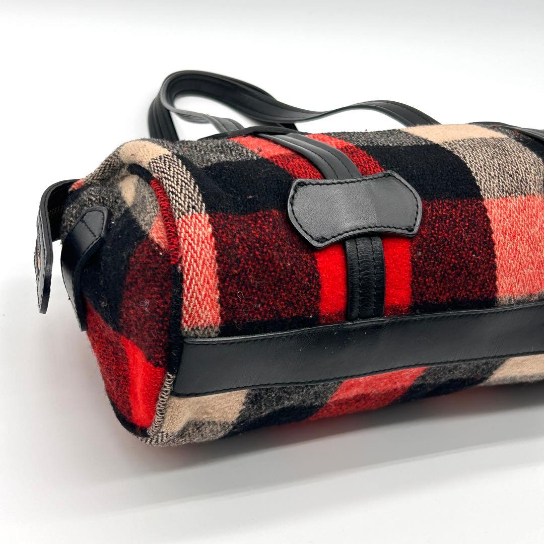 美品✨ PORTER ポーターガール ミニボストンバッグ チェック柄