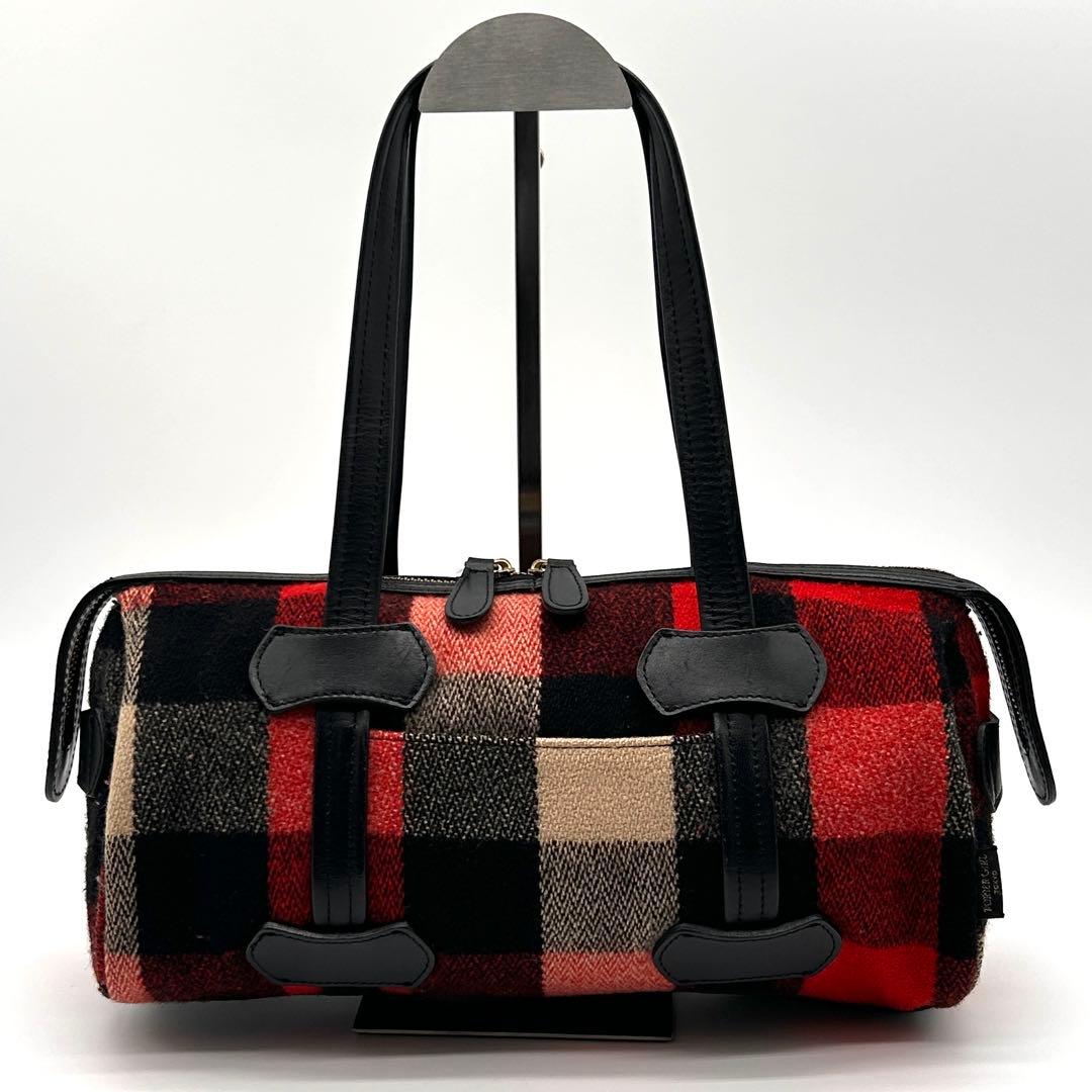 美品✨ PORTER ポーターガール ミニボストンバッグ チェック柄