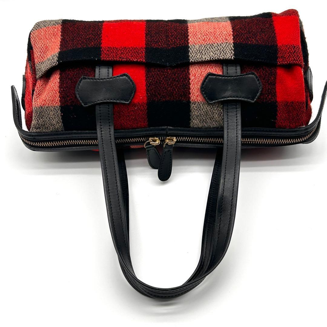 美品✨ PORTER ポーターガール ミニボストンバッグ チェック柄