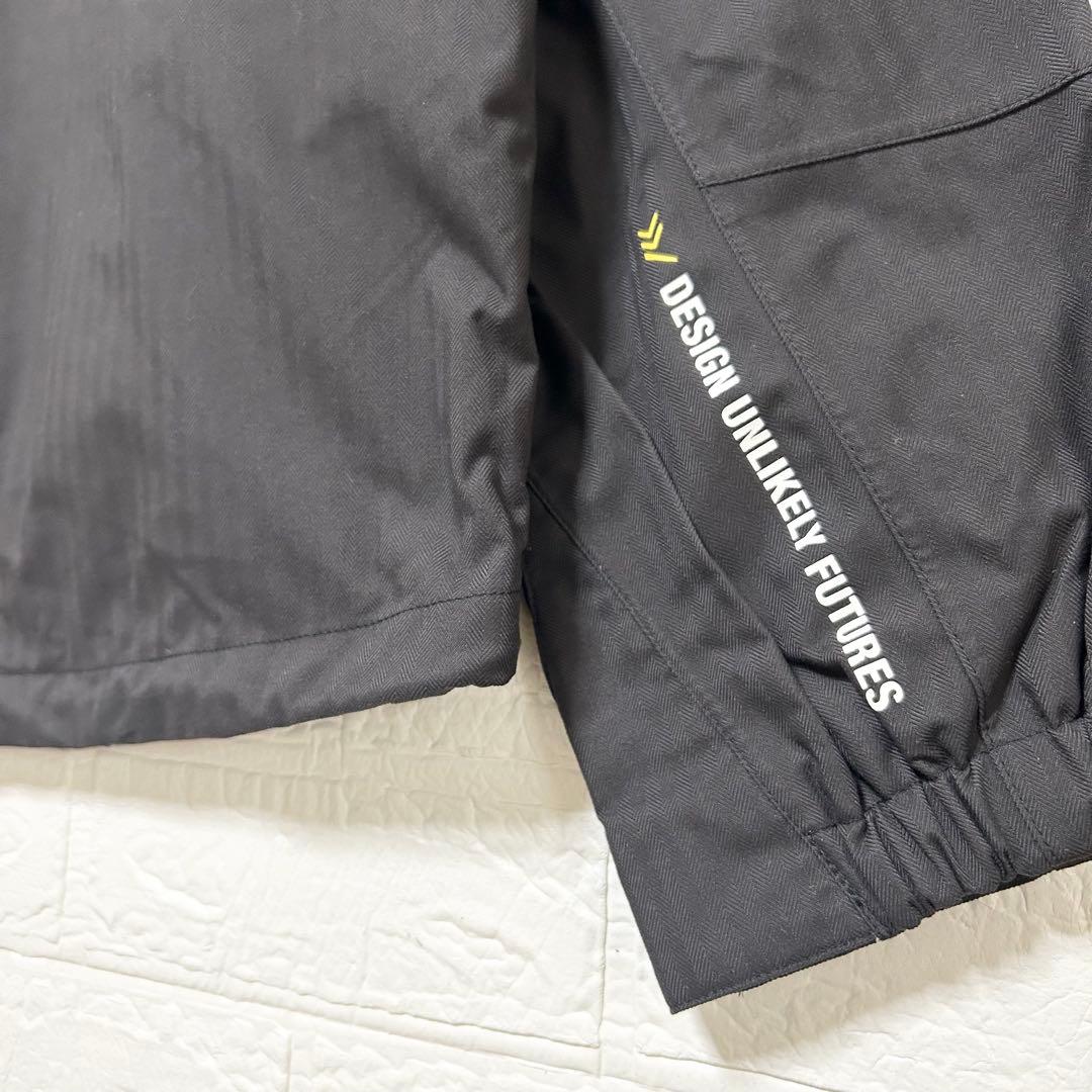 アナログ　バートン スノーボードウェア 上下セット 黒　ロゴ　ナイロン　【S】