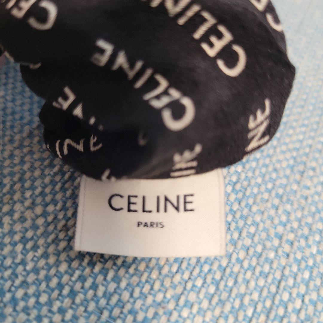 CELINE　セリーヌ　ロゴ　シュシュ　ブレスレット　人気　正規品