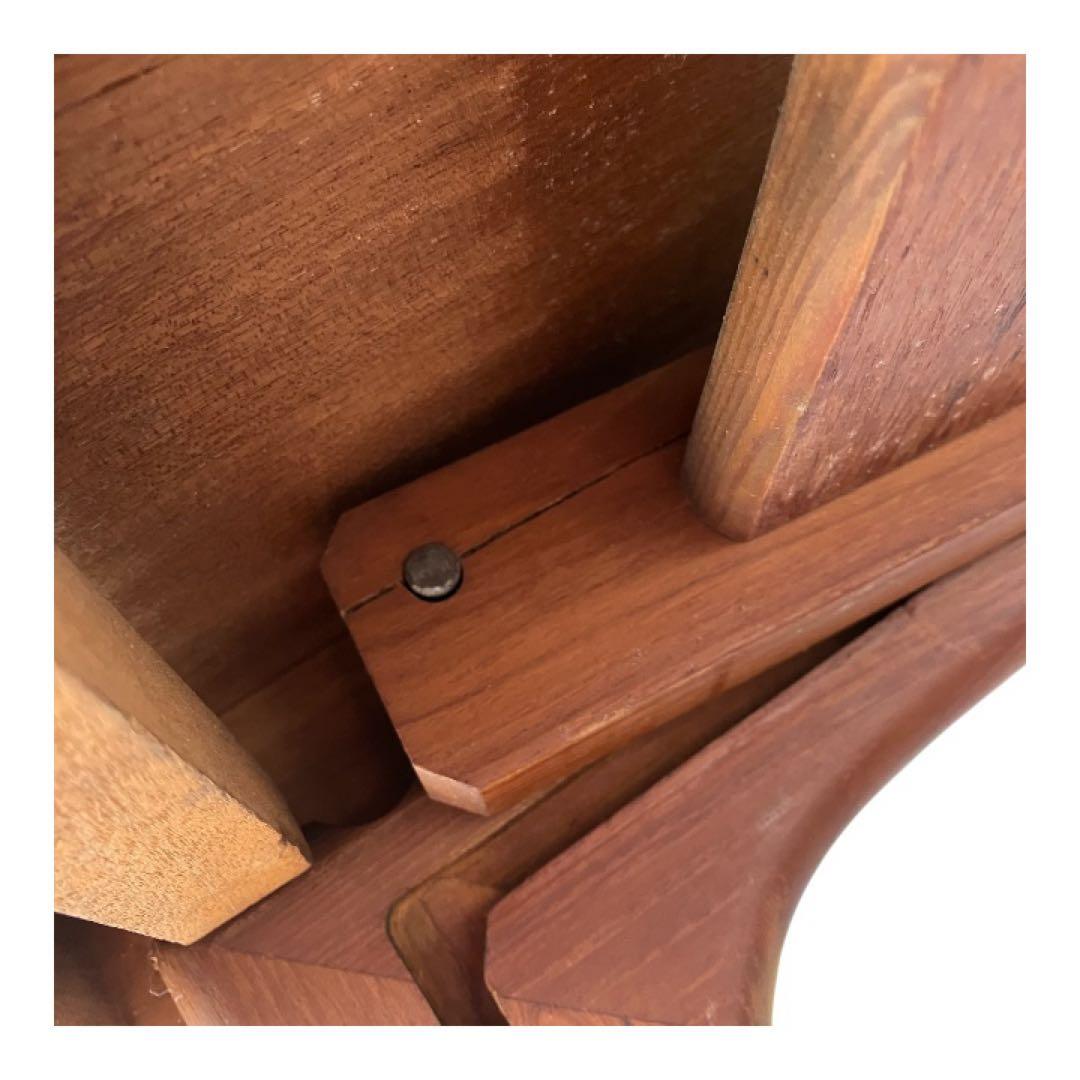 デンマーク製 チーク エレベーターテーブル ACTUS取扱 北欧ヴィンテージ