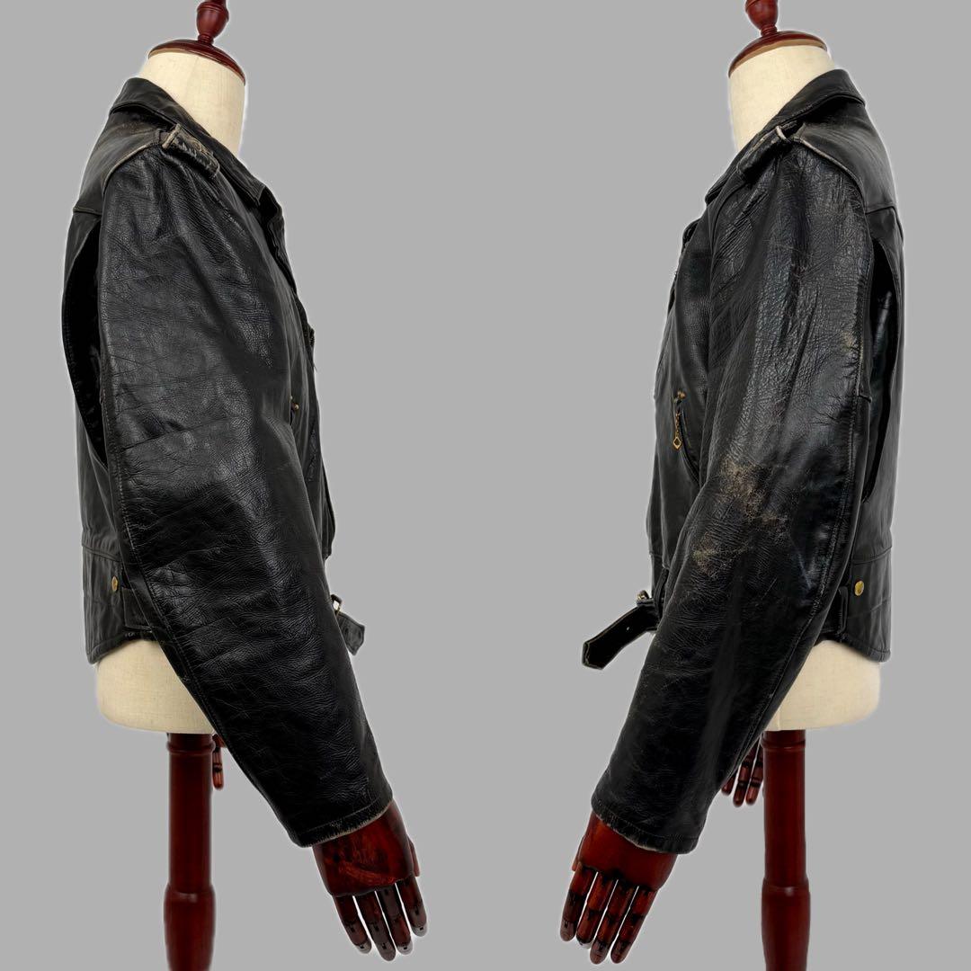 希少 CALIFORNIAN 50s 2スター レザーライダースジャケット 42