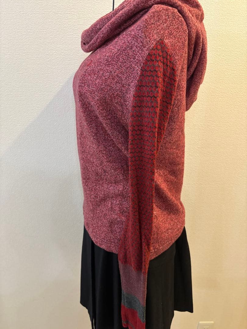 ⭐︎美品⭐︎ヴィヴィアンウエストウッドレッドレーベル　フード付き赤い長袖　かわいい