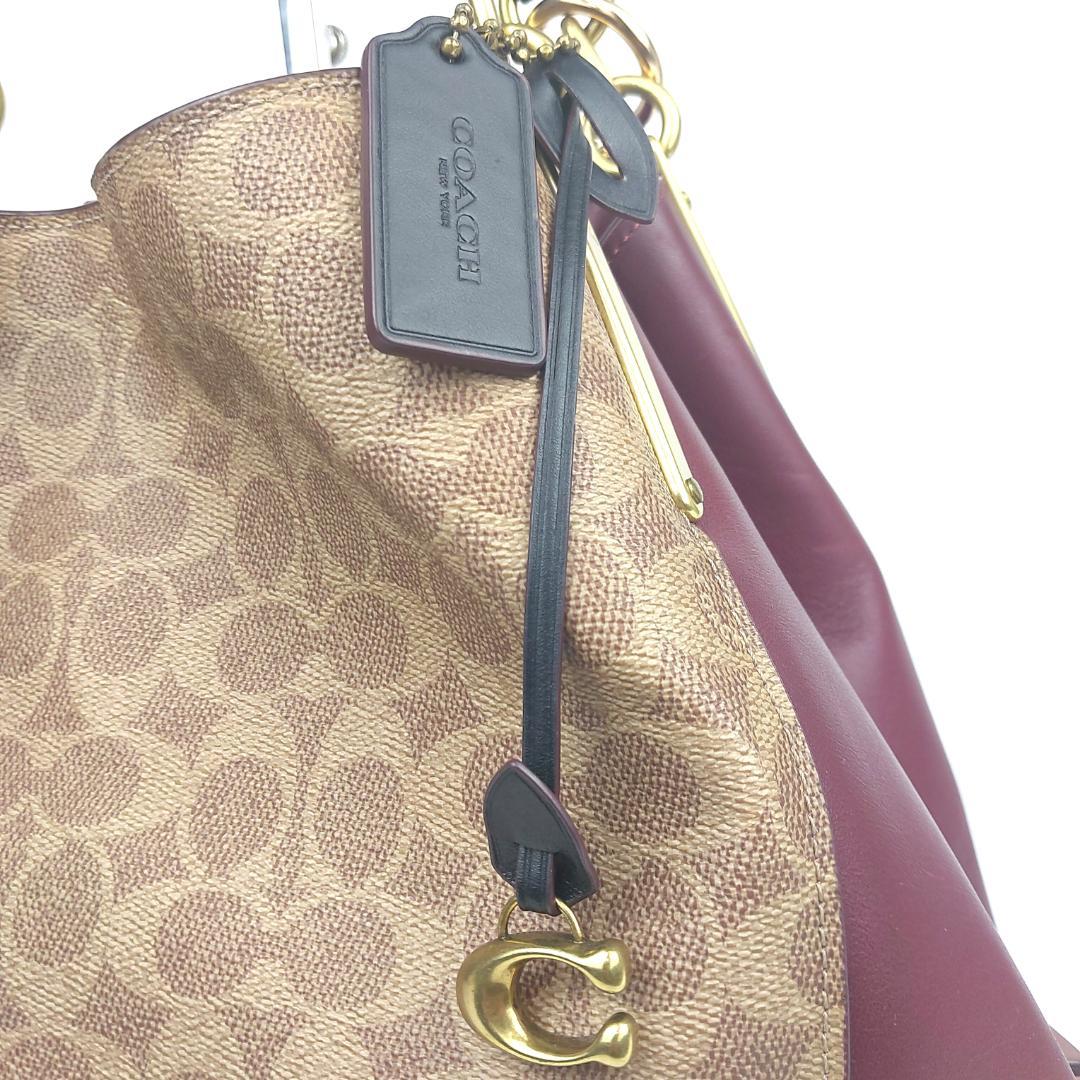 COACH コーチ トートバッグ ダルトン 31 ショルダーバッグ シグネチャー