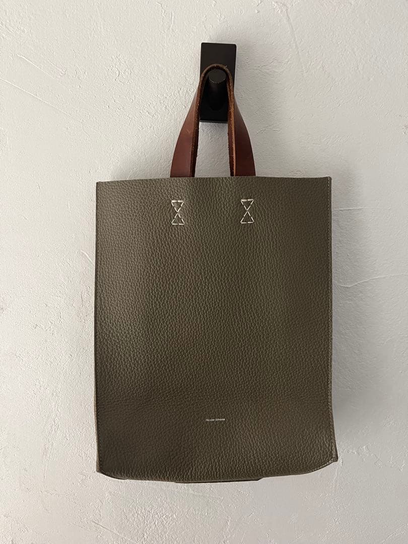 【美品】Hender Scheme paper bag big レザートート