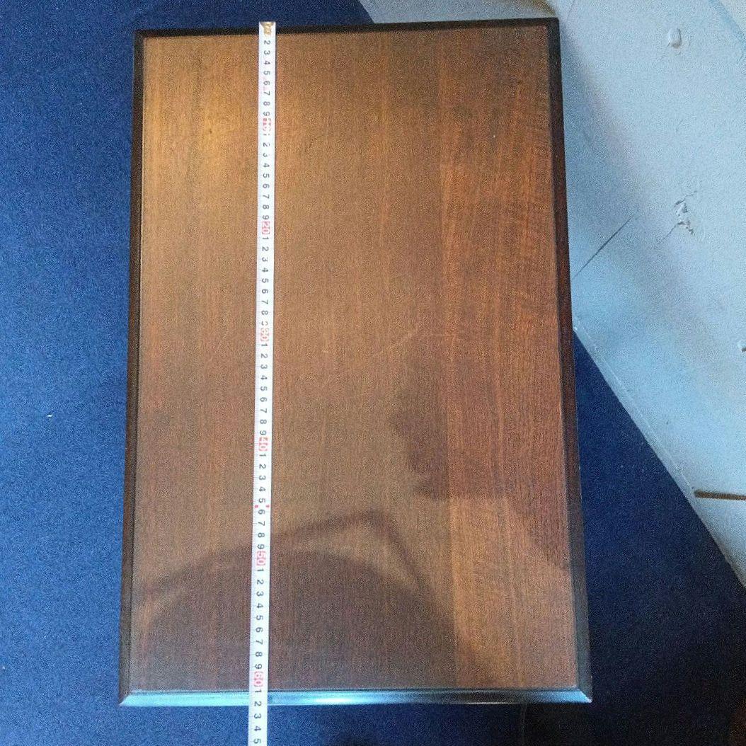 木製テーブル 約63cm x 41cm　ヴィンテージ　昭和レトロ