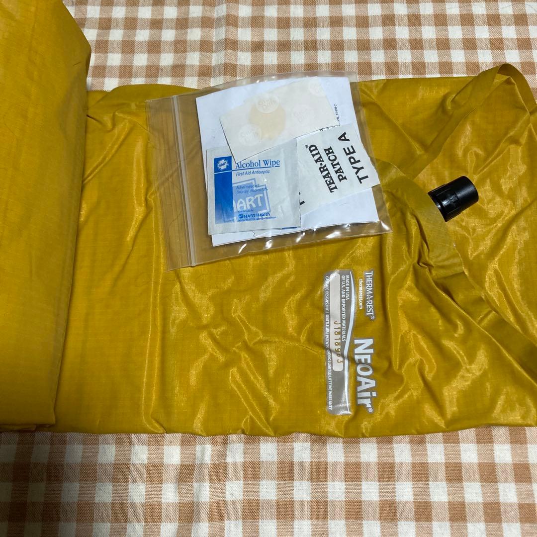 THERMAREST NEOAir キャンプ用マット PUMP SACK40L