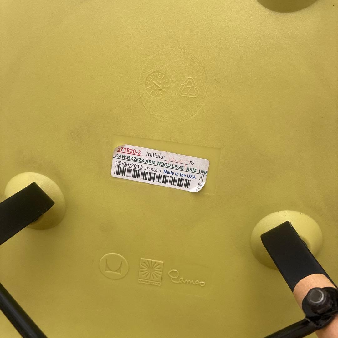 【正規品】HermanMiller ハーマンミラー アームシェルチェア イームズ