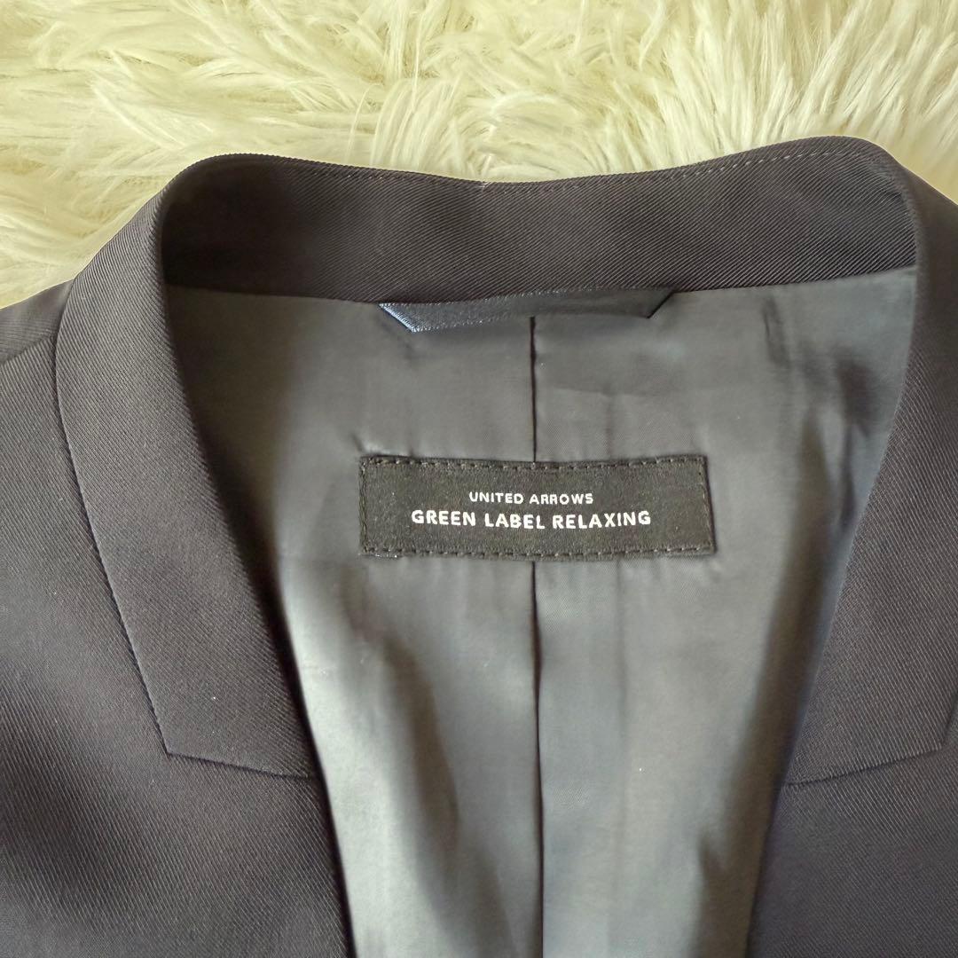 Green Label Relaxing セットアップスーツ ネイビー 手洗可⑩