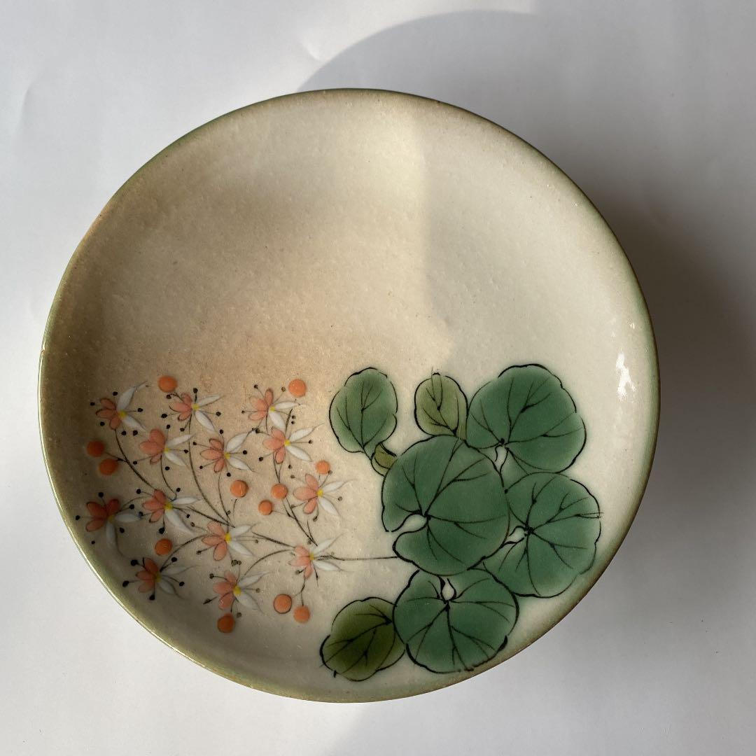 京焼　陶庵　台付小皿5点セット