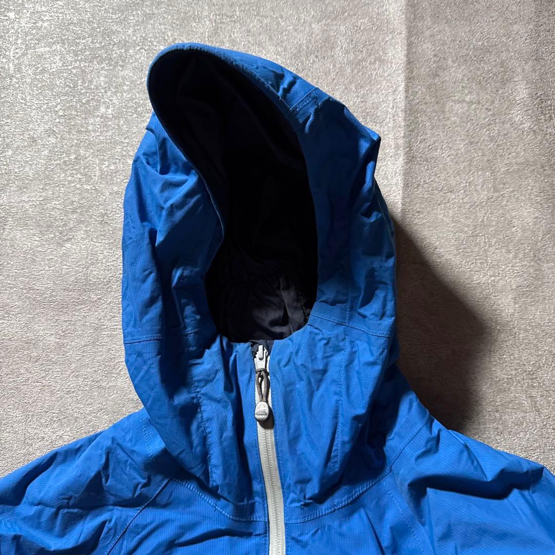 montbell ストームパーカ tech shell jacket S ブルー