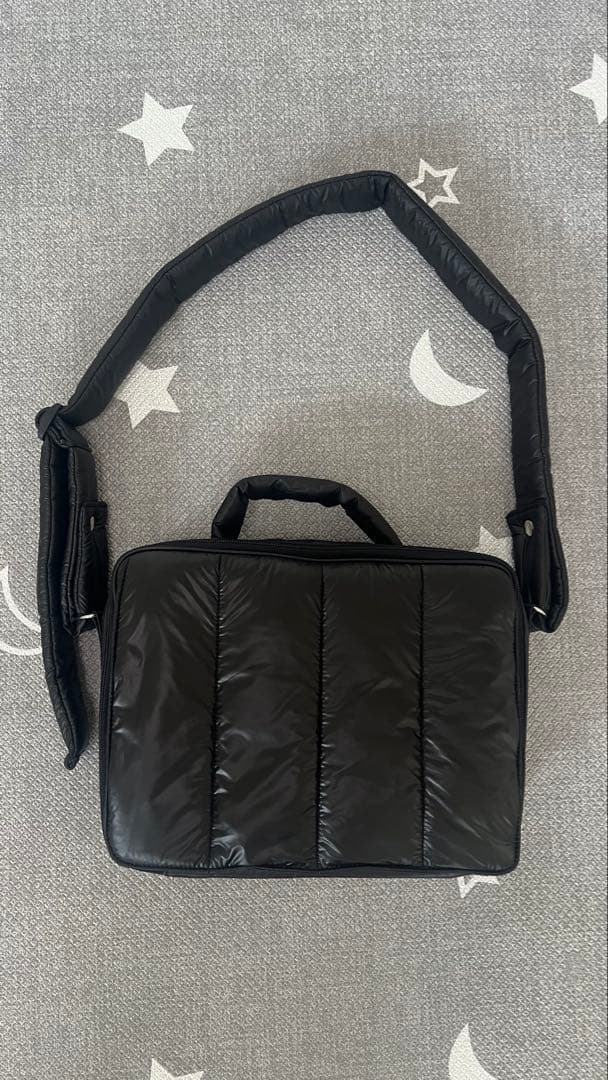 美品　カラン マザーズバッグ calin ショルダーバッグ　黒　マグネット