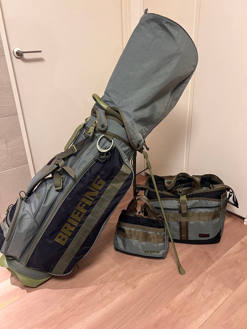 BRIEFING ゴルフキャディバッグ CR-4 レンジャーグリーン