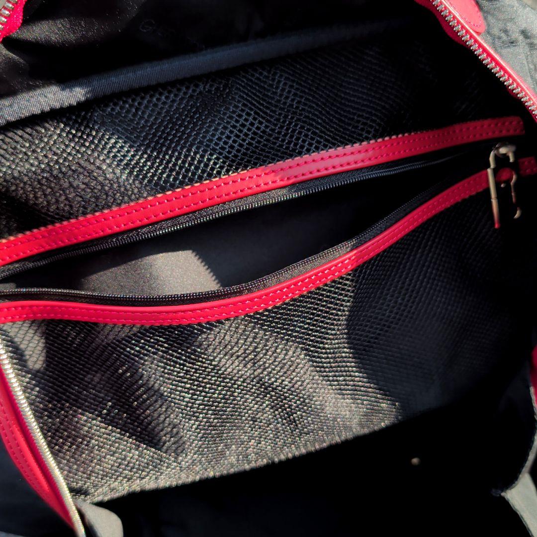 ゲラルディーニ 4輪 キャリーケース 総柄 ソフティ 機内持込可 ブラック