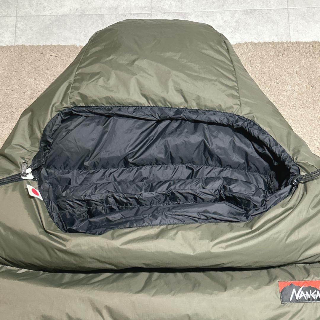 NANGA ナンガ オーロラテックス 450DX カーキ レギュラー 美品