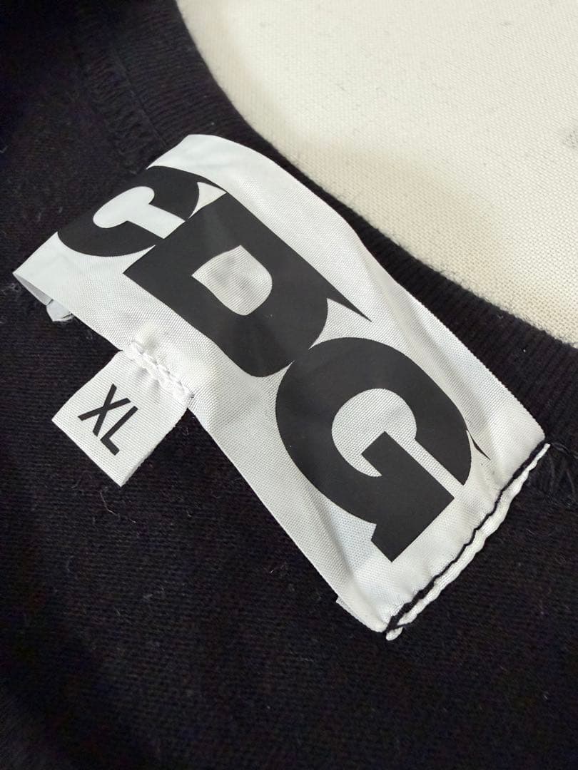 新品 CDG×コムデギャルソン アームプリント 長袖Tシャツ ロンT XL