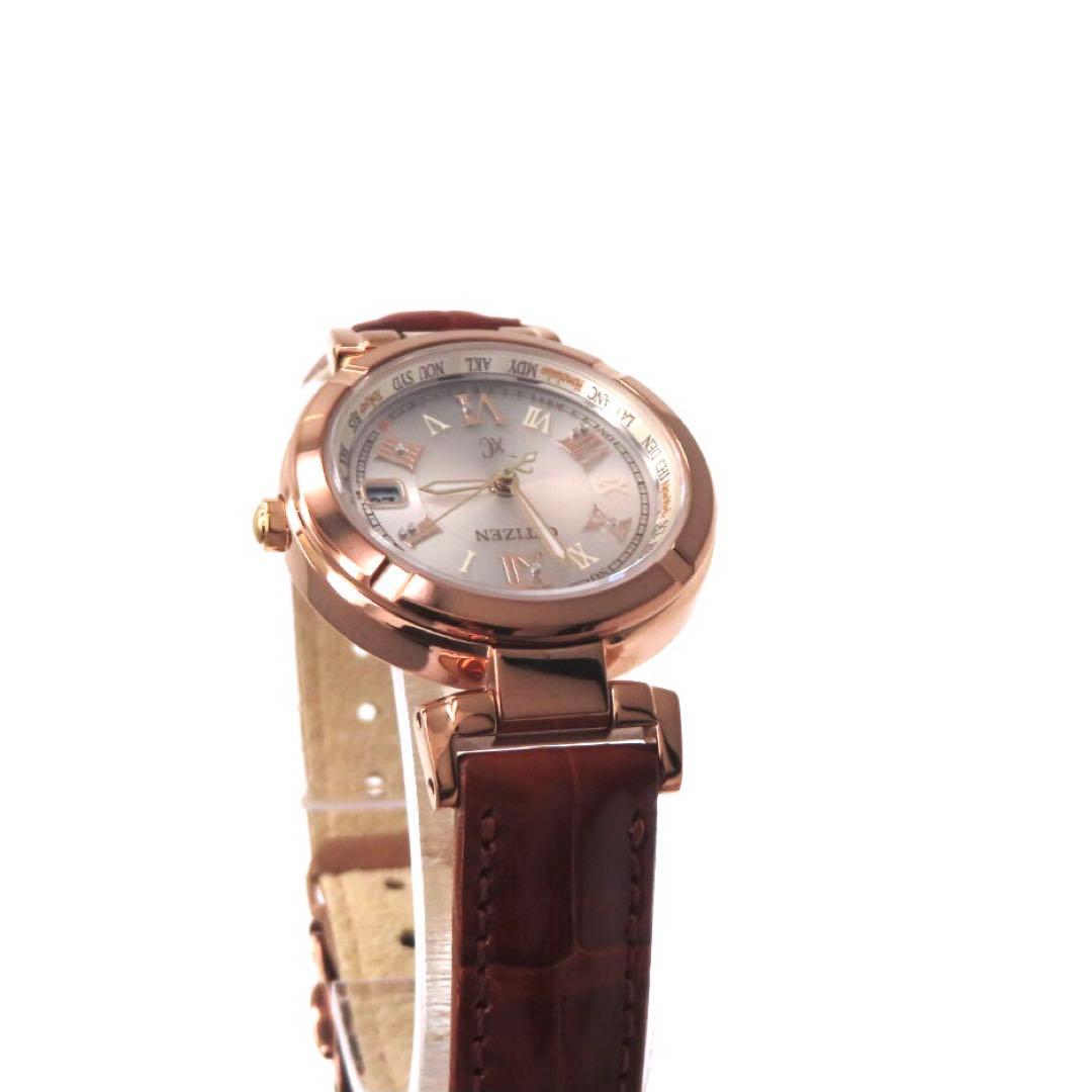 ☆極美品 EC1112 06A クロスシー 電波ソーラー シチズン 時計