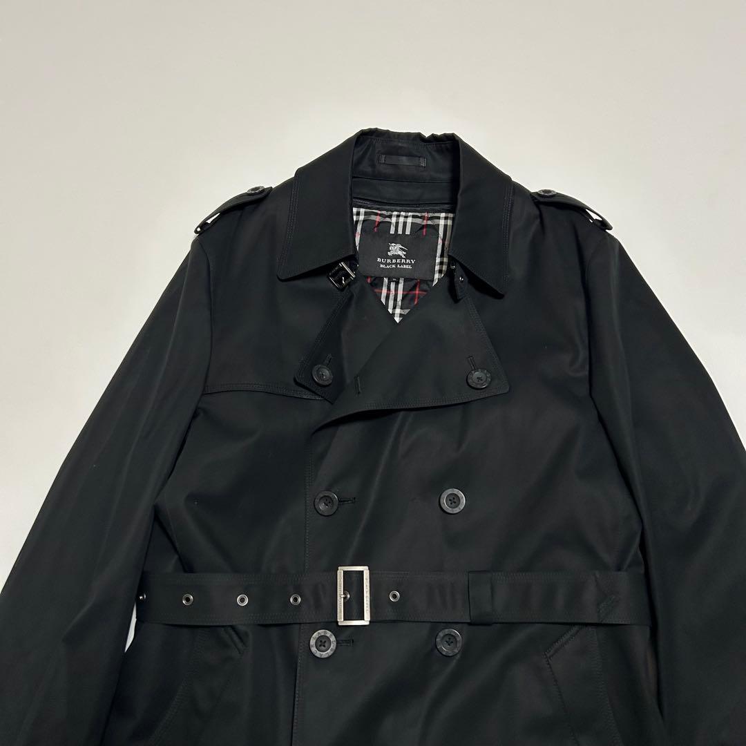 ✨極美品 バーバリーブラックレーベル 2WAY トレンチコート ライナー LL