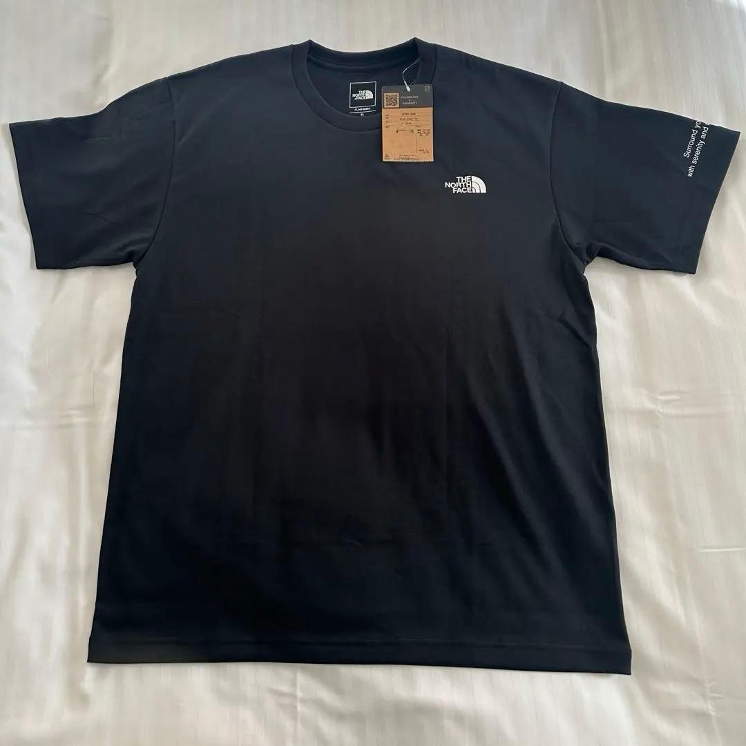 石垣島ノースフェイス　Tシャツ　ミンサー柄　ブラック　XLサイズ