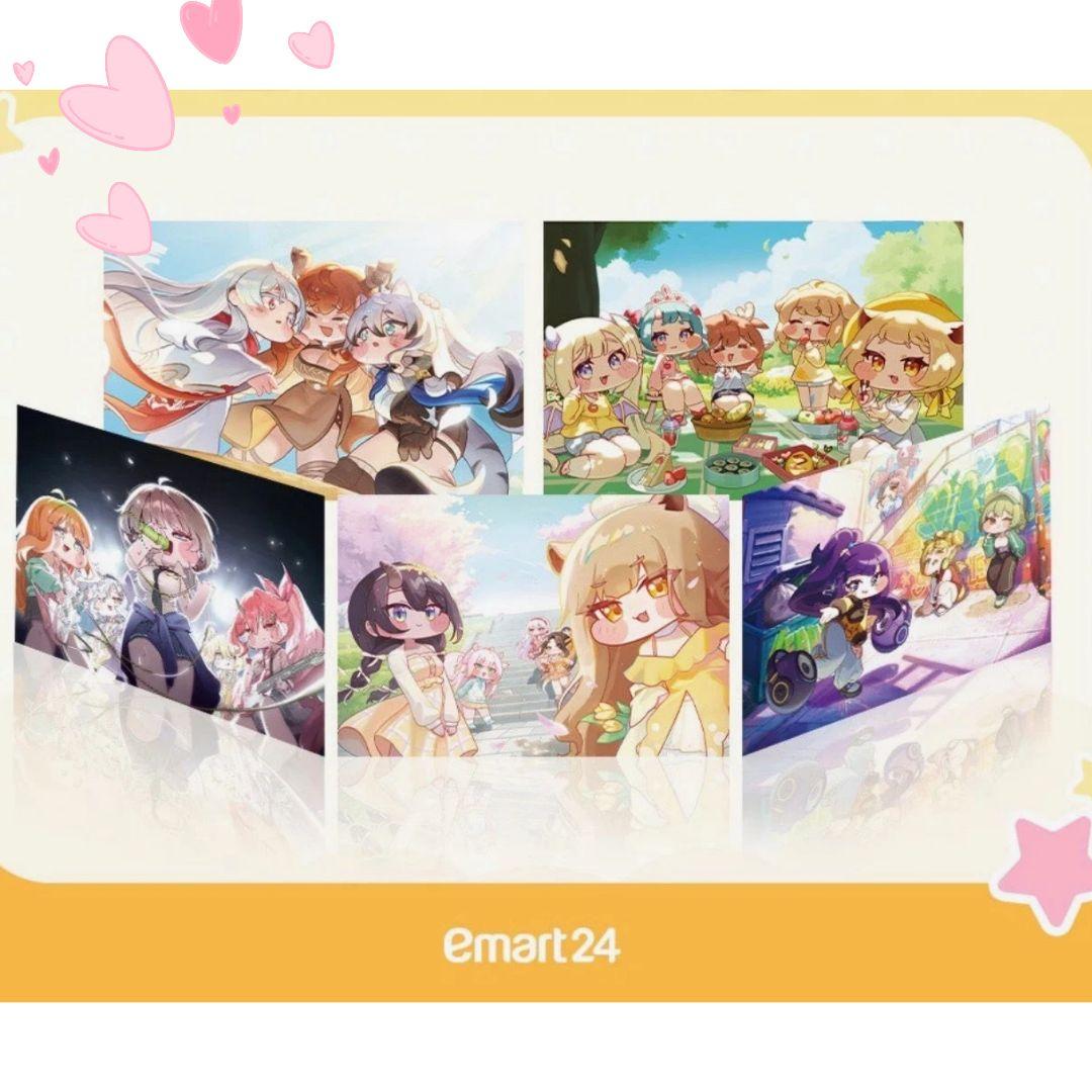 トリッカル emart24 コラボ フォト ブロマイド　 正規品 もちほっぺ