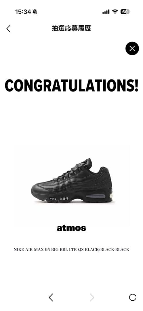 【極美品】Air Max 95 Leather Big Bubble QS