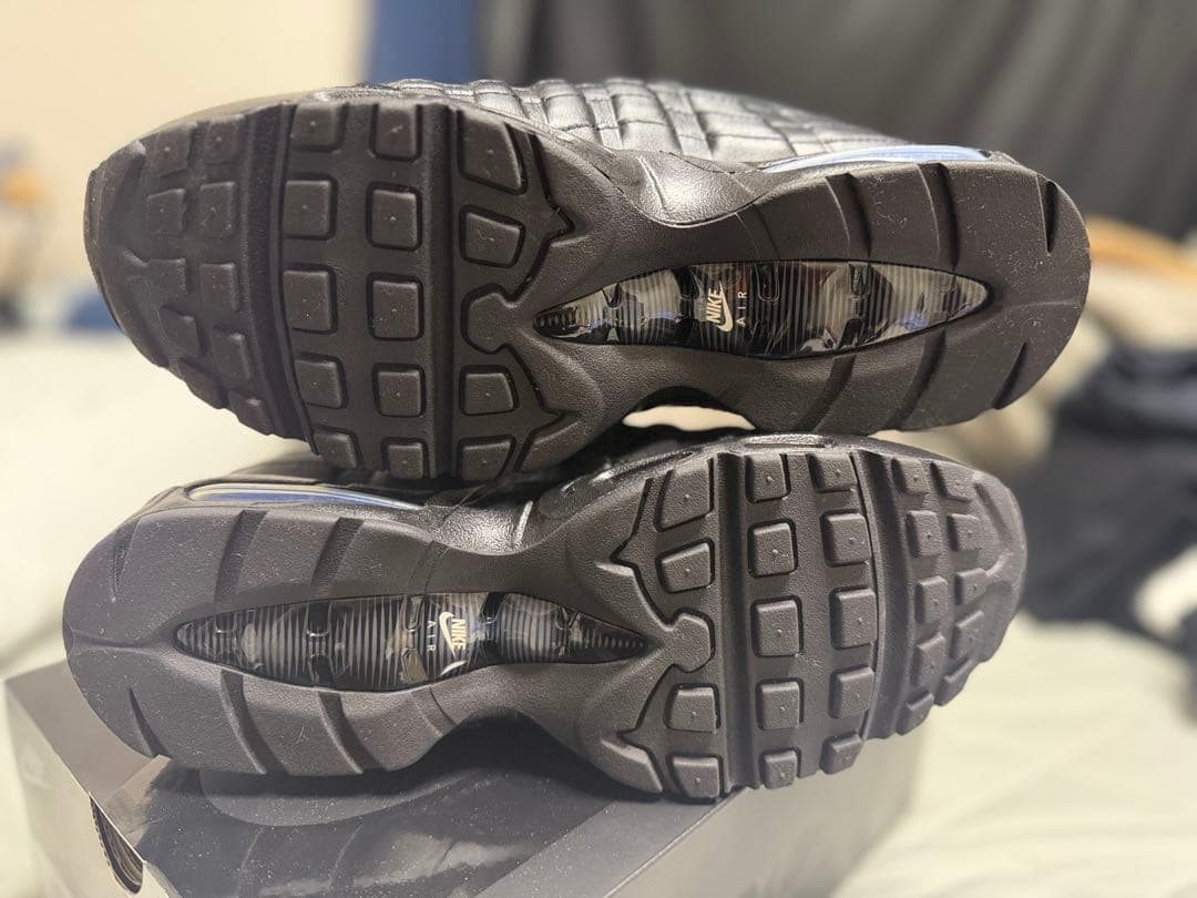 【極美品】Air Max 95 Leather Big Bubble QS