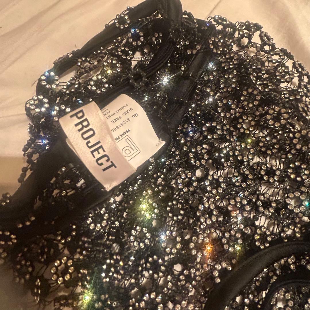 スパークルラップスカート / Sequined Wrap Skirt